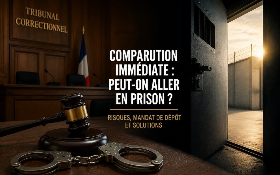 Peut-on aller en prison suite à une comparution immédiate ?
