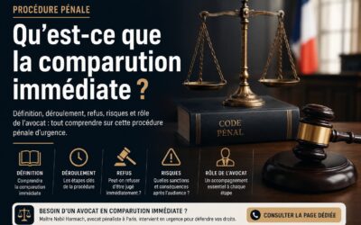 Qu’est-ce qu’une comparution immédiate ?